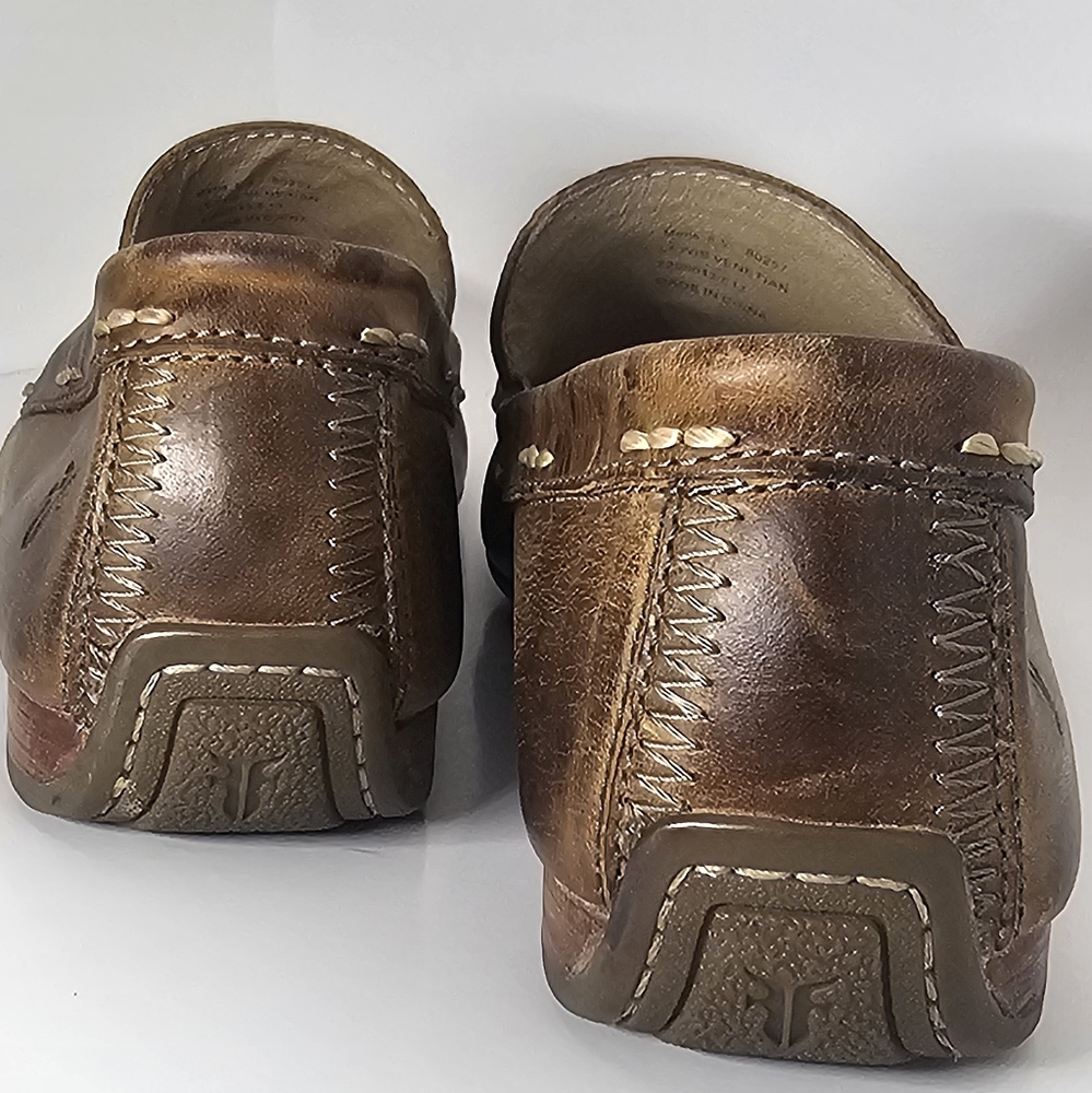 Mens Frye, Lewis Antique leather Venetians